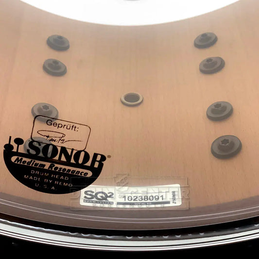 Sonor SQ2 Heavy Beech Snare Drum 14x8 African Marble Gloss - Drum Center Of Portsmouth