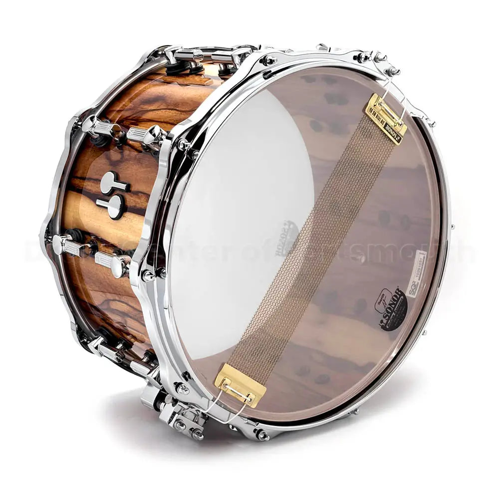 Sonor SQ2 Heavy Beech Snare Drum 14x8 African Marble Gloss - Drum Center Of Portsmouth