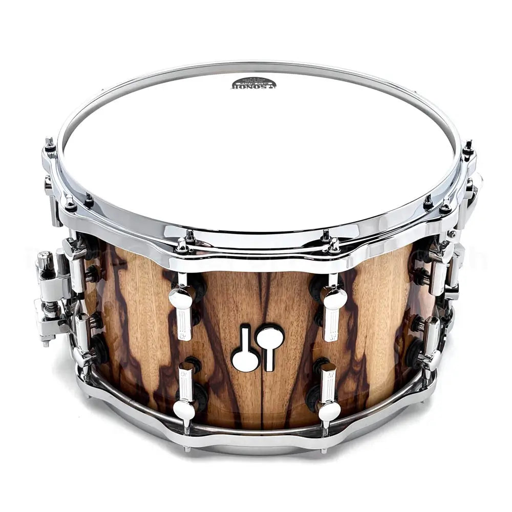 Sonor SQ2 Heavy Beech Snare Drum 14x8 African Marble Gloss - Drum Center Of Portsmouth