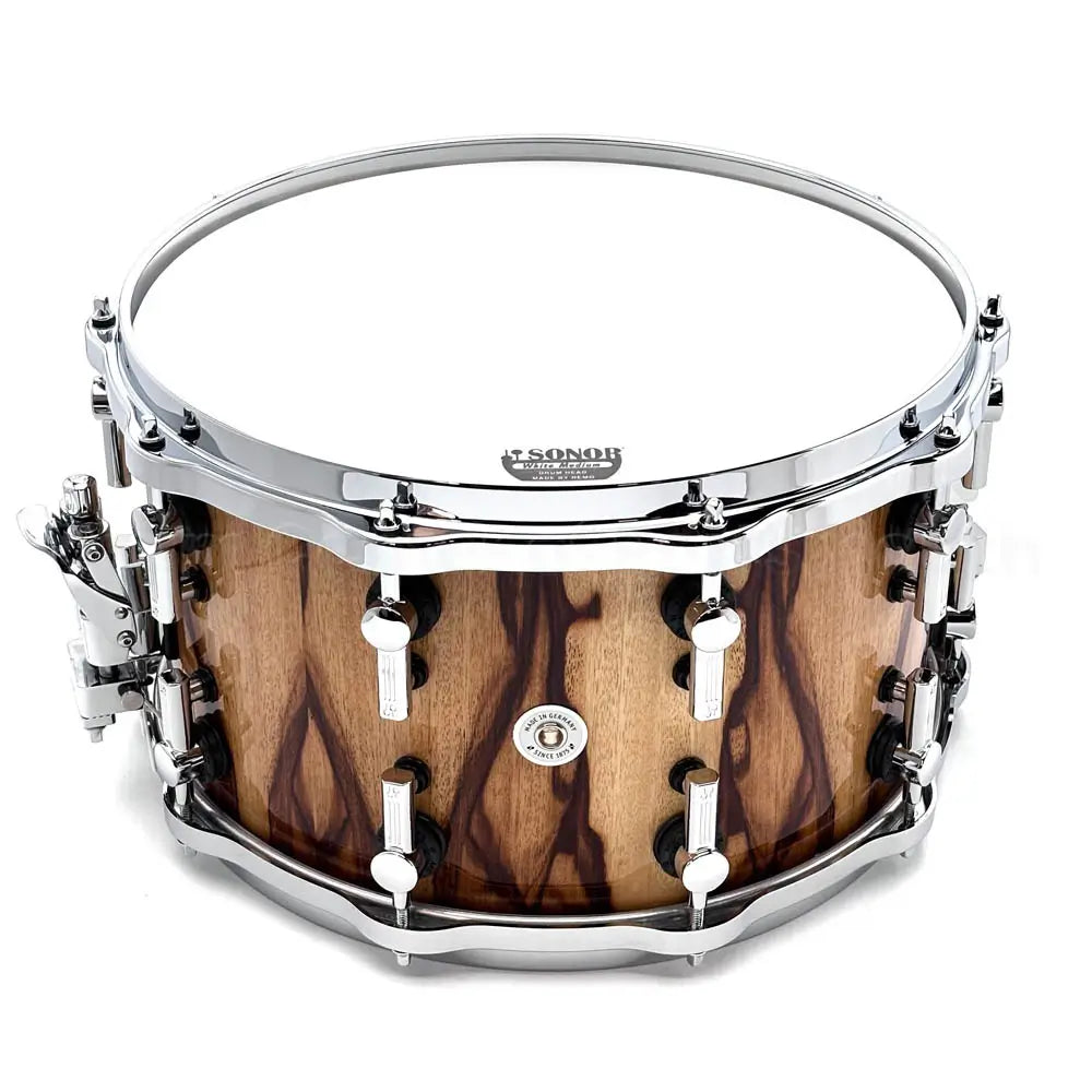 Sonor SQ2 Heavy Beech Snare Drum 14x8 African Marble Gloss - Drum Center Of Portsmouth