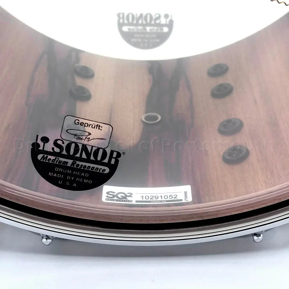 Sonor SQ2 Heavy Beech Snare Drum 14x8 African Marble Gloss - Drum Center Of Portsmouth