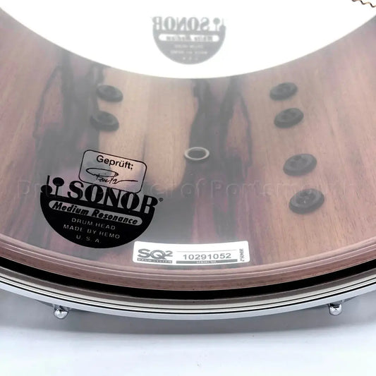 Sonor SQ2 Heavy Beech Snare Drum 14x8 African Marble Gloss - Drum Center Of Portsmouth
