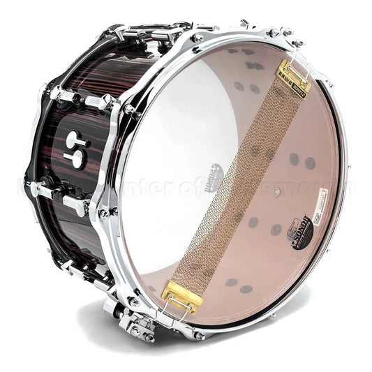 Sonor SQ2 Heavy Beech Snare Drum 14x8 Ebony Gloss - Drum Center Of Portsmouth