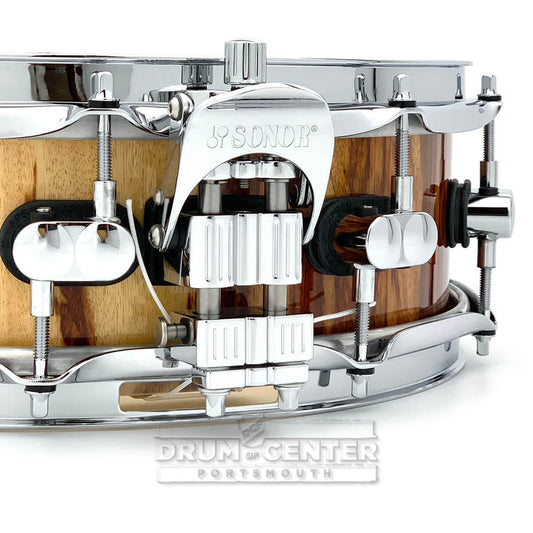Sonor SQ2 Maple Medium Snare Drum 14x4.25 African Marble Gloss