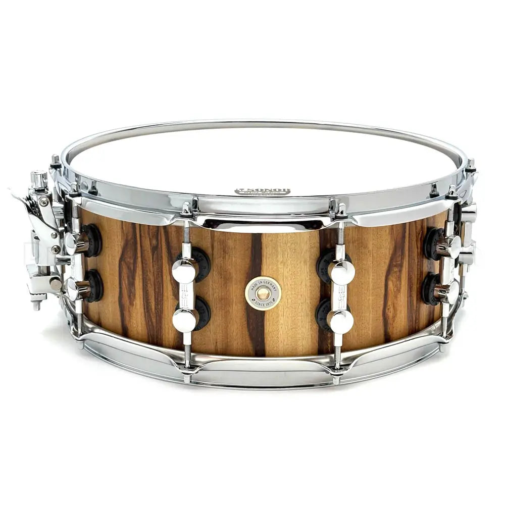 Sonor SQ2 Medium Maple Snare Drum 14x5.5 African Marble Semi Gloss - Drum Center Of Portsmouth