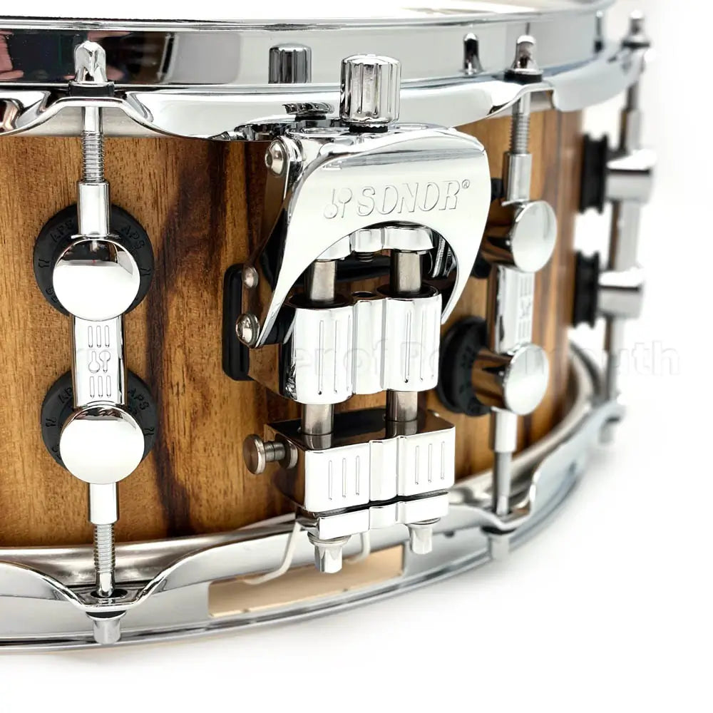Sonor SQ2 Medium Maple Snare Drum 14x5.5 African Marble Semi Gloss - Drum Center Of Portsmouth
