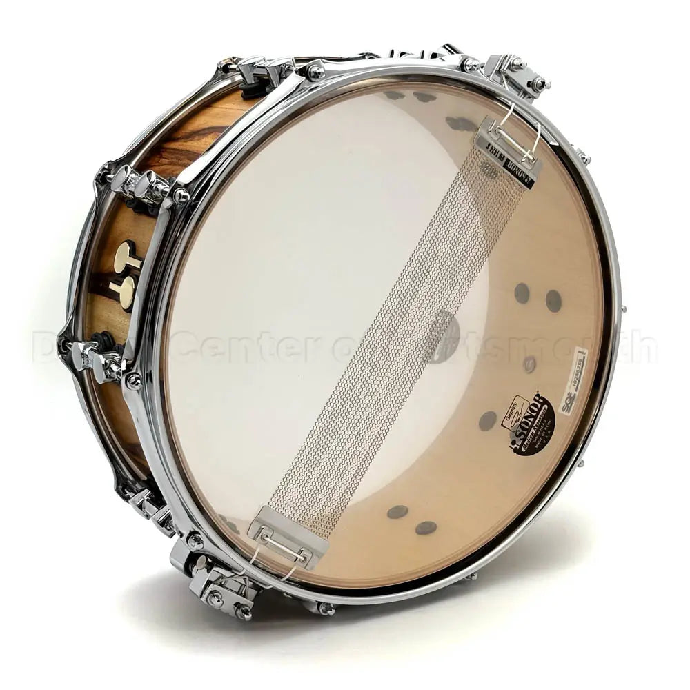 Sonor SQ2 Medium Maple Snare Drum 14x5.5 African Marble Semi Gloss - Drum Center Of Portsmouth