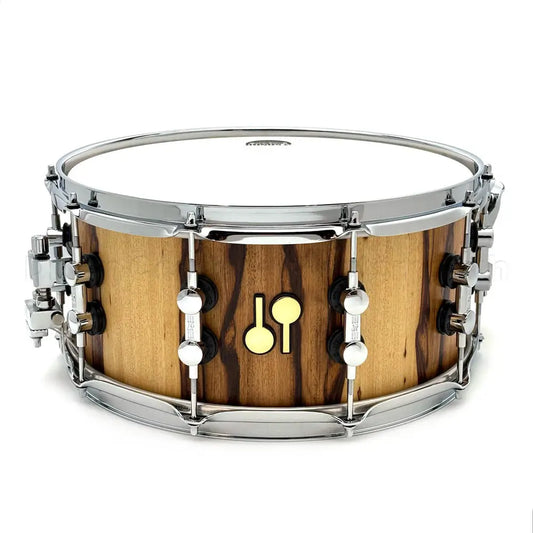 Sonor SQ2 Medium Maple Snare Drum 14x6.5 African Marble Semi Gloss - Drum Center Of Portsmouth
