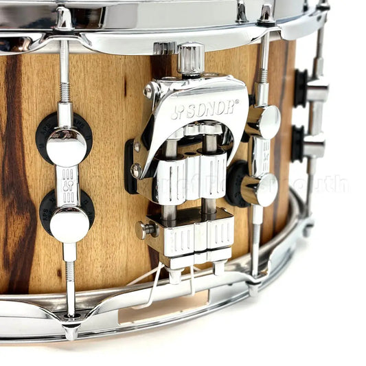 Sonor SQ2 Medium Maple Snare Drum 14x6.5 African Marble Semi Gloss - Drum Center Of Portsmouth