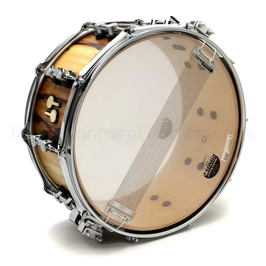 Sonor SQ2 Medium Maple Snare Drum 14x6.5 African Marble Semi Gloss - Drum Center Of Portsmouth