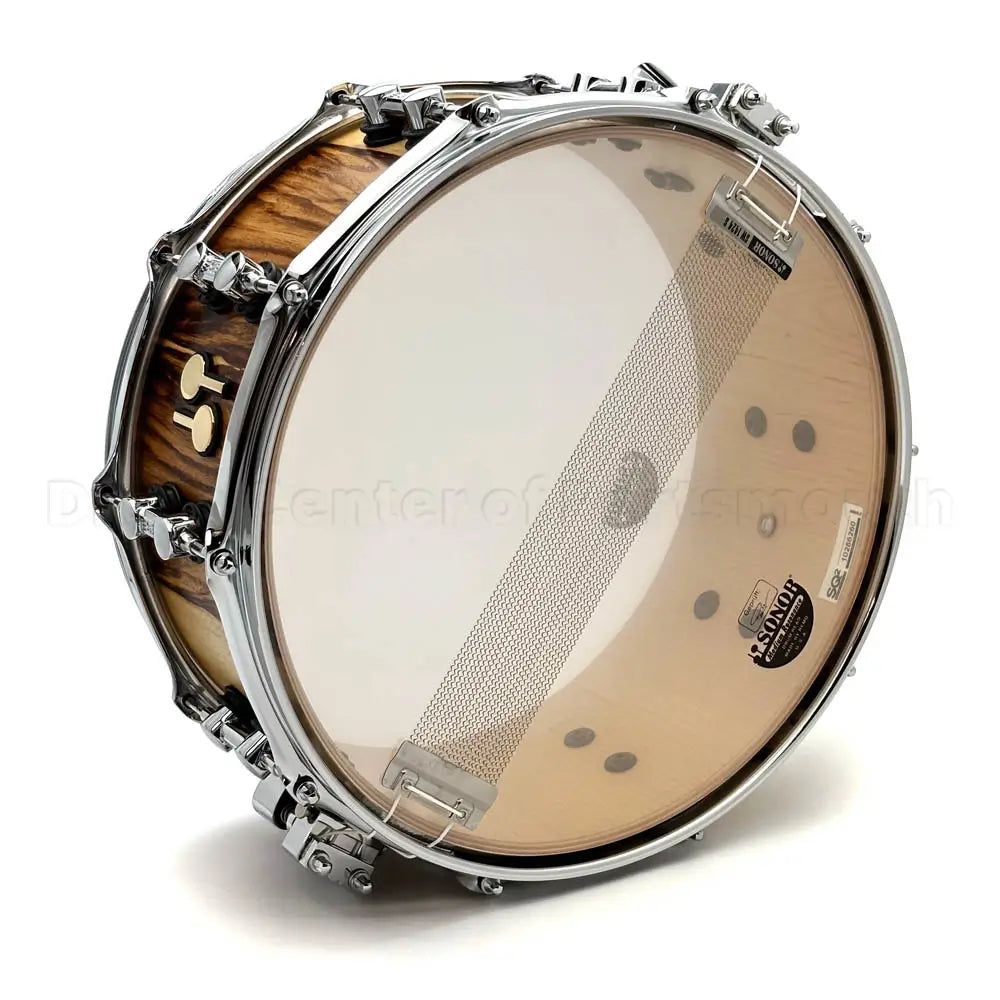 Sonor SQ2 Medium Maple Snare Drum 14x6 African Marble Semi Gloss - Drum Center Of Portsmouth
