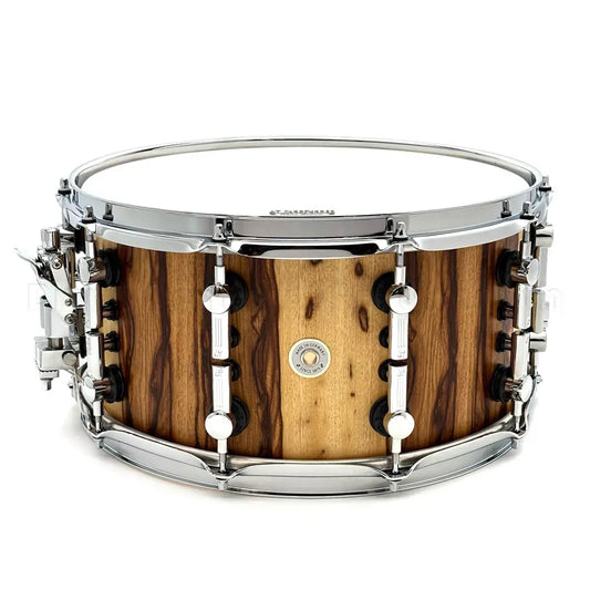 Sonor SQ2 Medium Maple Snare Drum 14x7 African Marble Semi Gloss - Drum Center Of Portsmouth