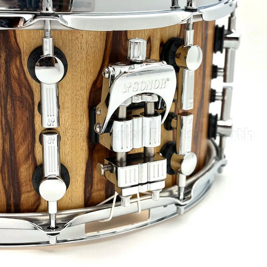 Sonor SQ2 Medium Maple Snare Drum 14x7 African Marble Semi Gloss - Drum Center Of Portsmouth