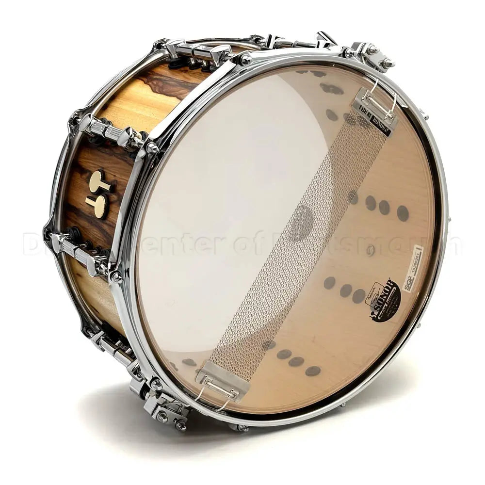 Sonor SQ2 Medium Maple Snare Drum 14x7 African Marble Semi Gloss - Drum Center Of Portsmouth