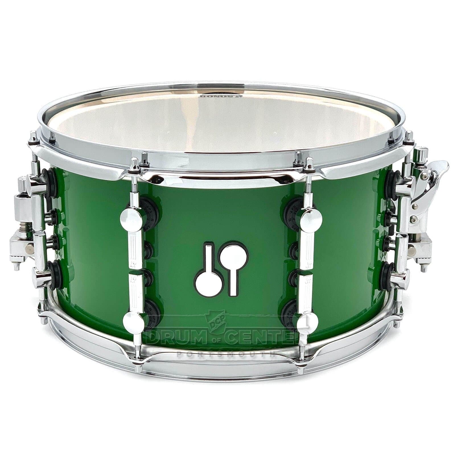 Sonor SQ2 Heavy Maple Snare Drum 13x7 Leaf Green