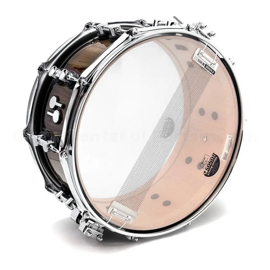 Sonor SQ2 Vintage Maple Snare Drum 14x6.5 Black Burst over African Marble - Drum Center Of Portsmouth