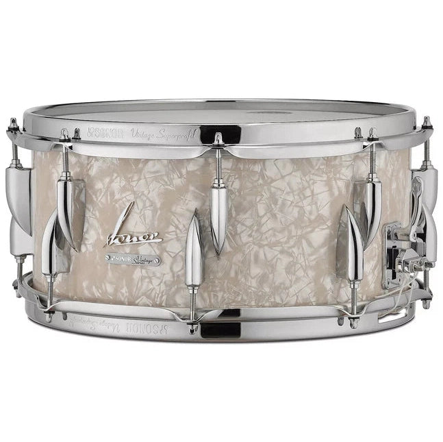 Sonor Vintage Snare Drum Vintage Pearl 14x5.75 - Drum Center Of Portsmouth