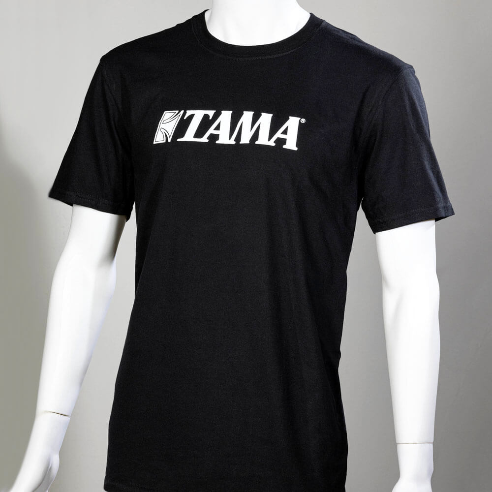 Tama Printed Logo Short-Sleeve T-Shirt Black - Medium - Drum Center Of Portsmouth