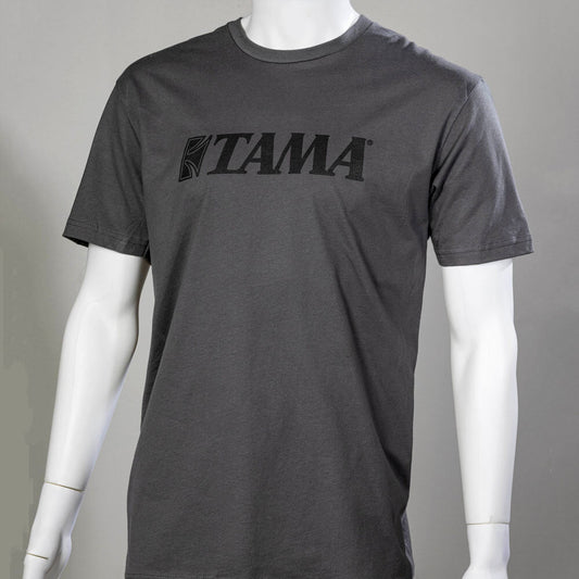 Tama Printed Logo Heavy Metal Short-Sleeve T-Shirt Gray - Large - Drum Center Of Portsmouth
