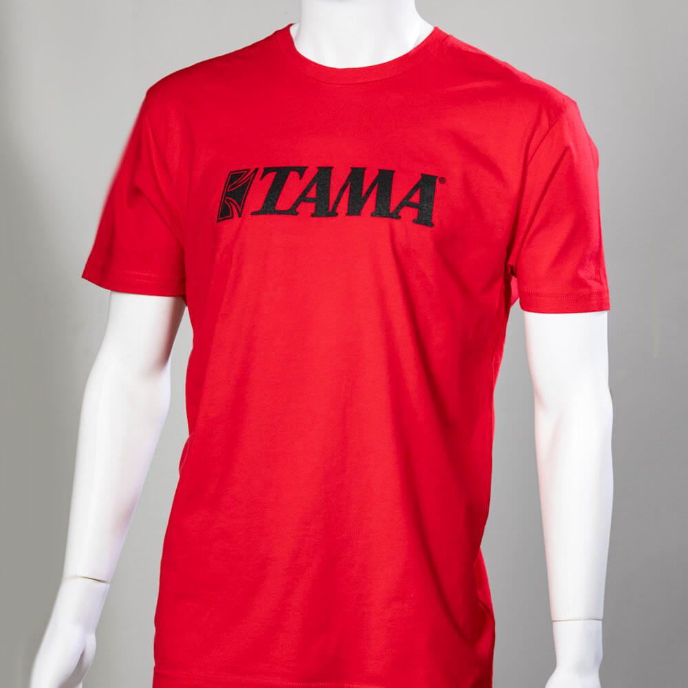 Tama Printed Logo Short-Sleeve T-Shirt Red - XX-Large - Drum Center Of Portsmouth