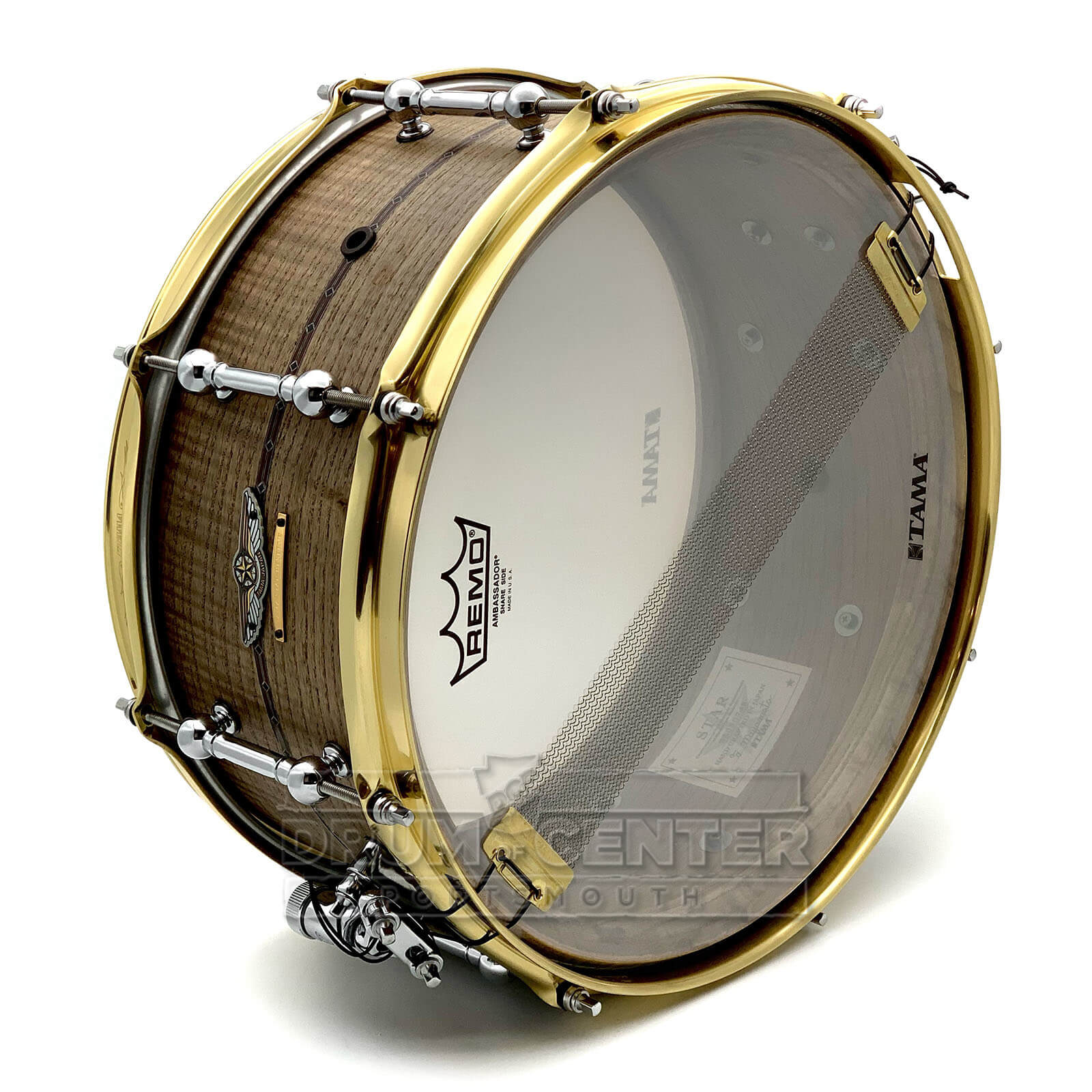 Tama Star Reserve Solid Curly Ash Snare Drum 14x6.5 - DCP Exclusive! - Drum Center Of Portsmouth