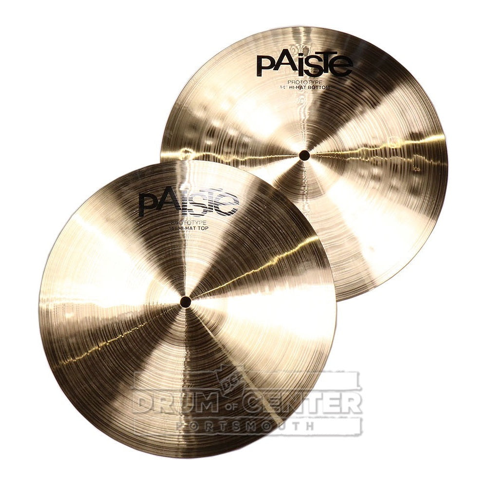 Paiste Signature Prototype Sound Edge Hi Hat Cymbals 14"