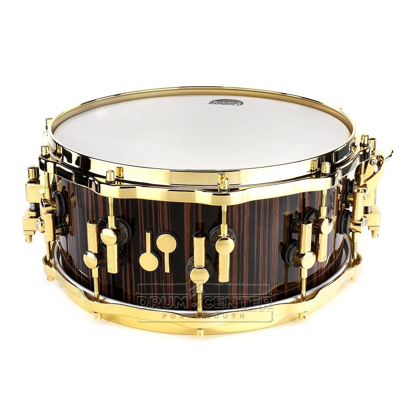 Sonor SQ2 Medium Beech Snare Drum 14x6.5 Gloss Ebony | SQ2-1006316-2