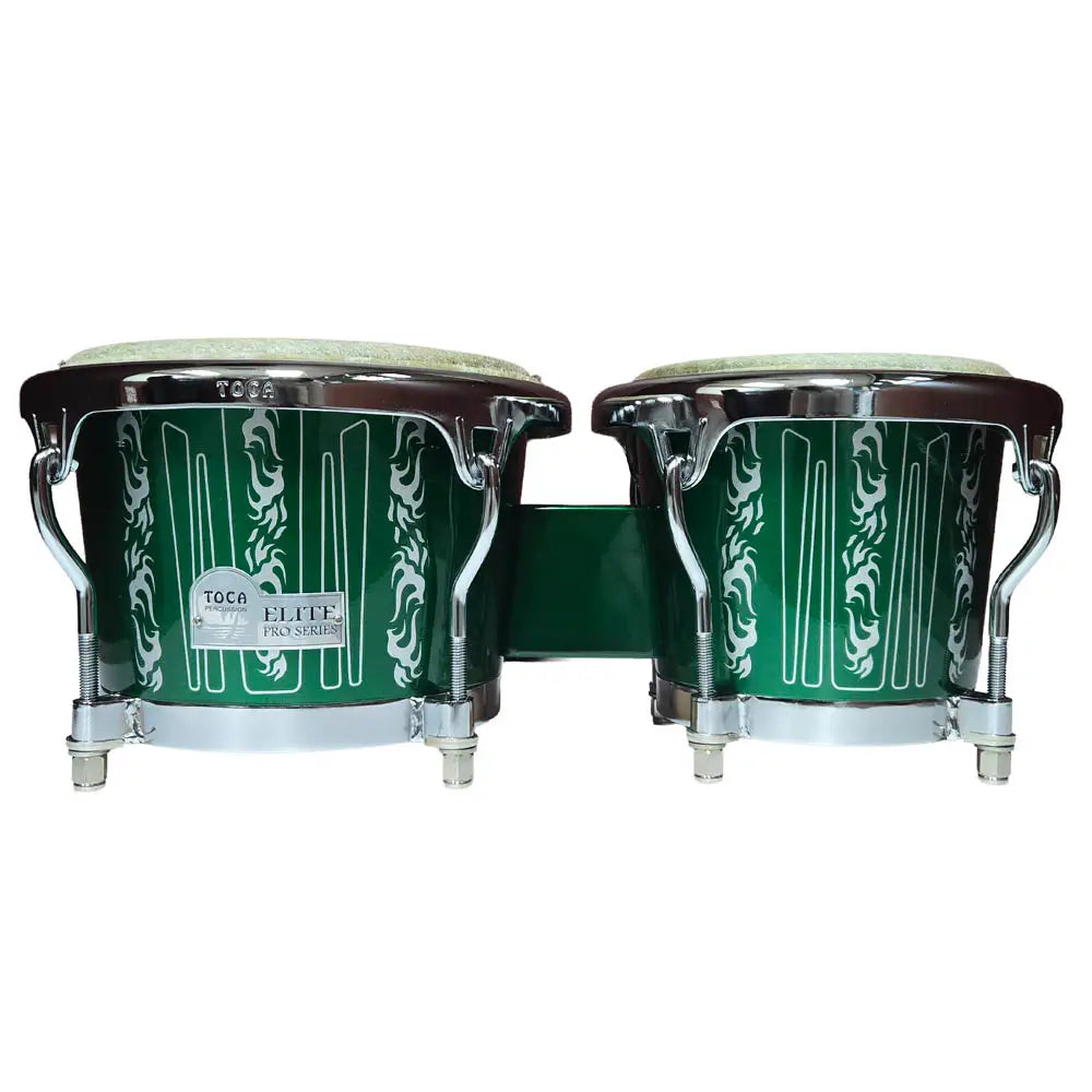 Toca Elite Pro Bongos Eldorado Green - Drum Center of Portsmouth