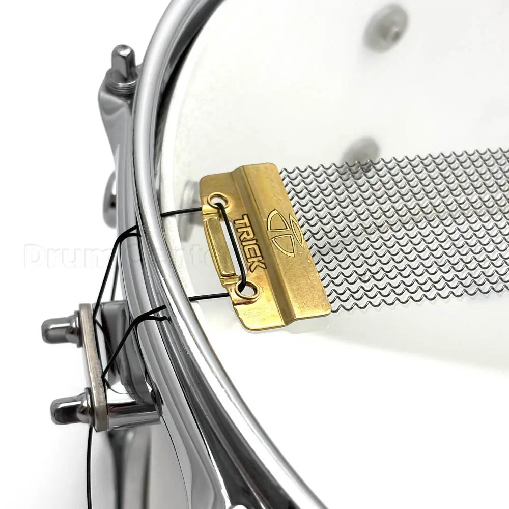 Trick VMT Aluminum Snare Drum 14x6.5 Matte White - Drum Center Of Portsmouth