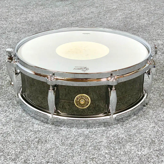 Used Gretsch USA Solid Steel Snare Drum 14x5 - Excellent - Drum Center Of Portsmouth