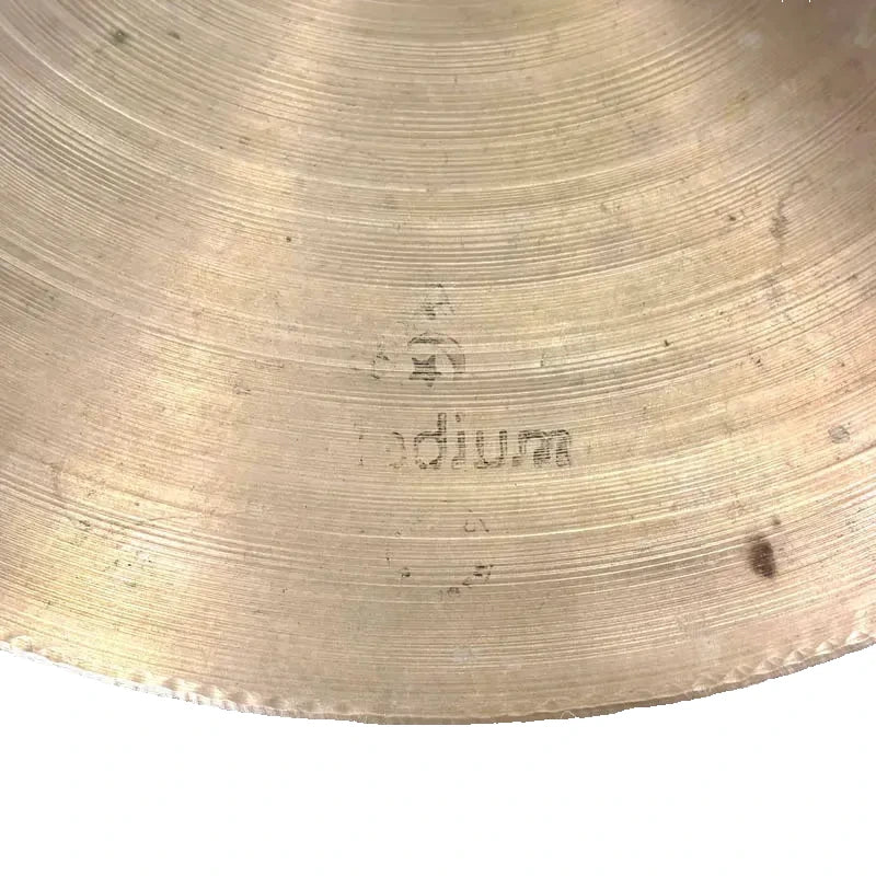 Used Vintage Pasha Medium Hi Hat Cymbals 15" - Good - Drum Center Of Portsmouth