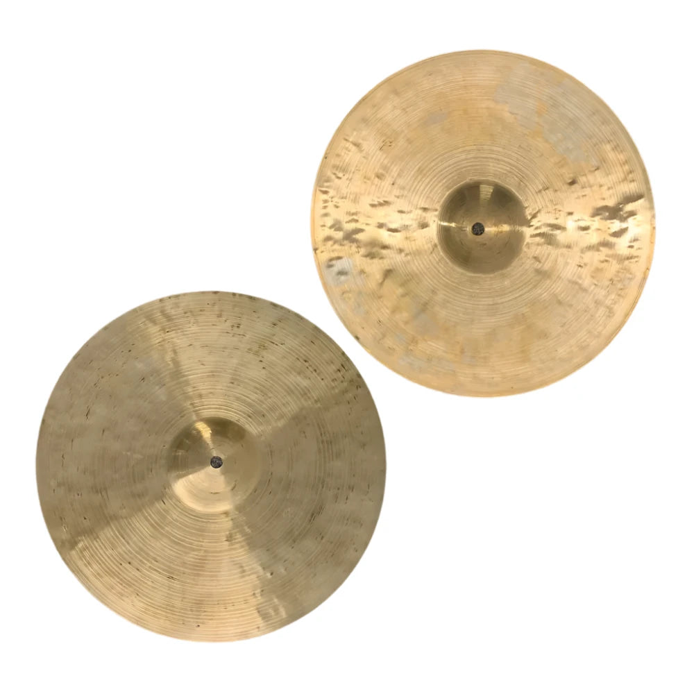Used Spizzichino Hi Hat Cymbals 14" 967/1095 grams - Very Good - Drum Center Of Portsmouth