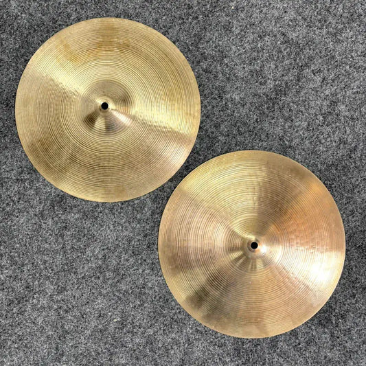 Used Zildjian 1960s A Hi Hat Cymbals 14" 855/1270 grams - Good - Drum Center Of Portsmouth