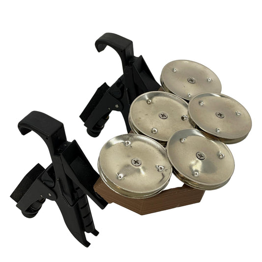 Native Tongue Percussion RhymChik Stainless Steel Jingles w/RhymClips