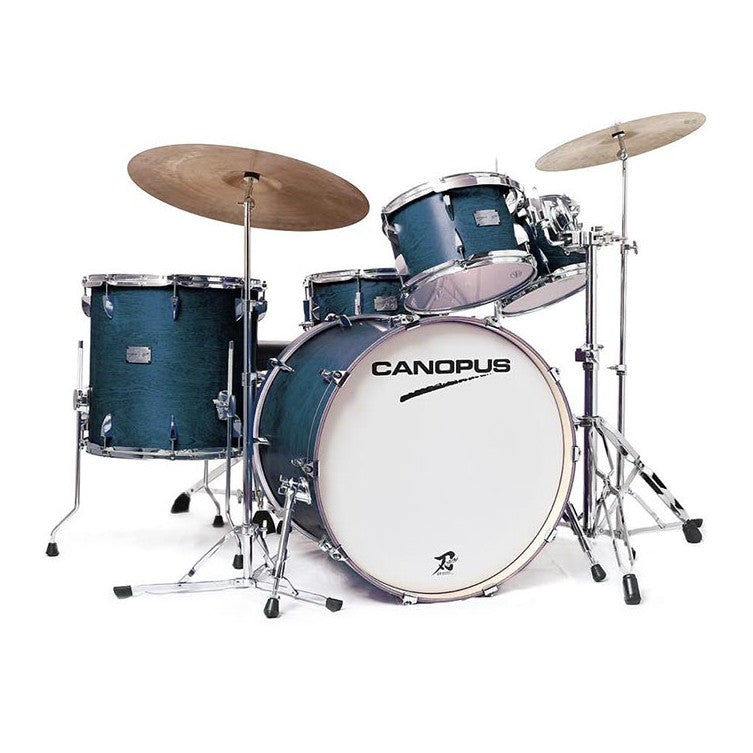 Canopus Yaiba 4pc Groove Kit Indigo Matte Lacquer - Drum Center Of Portsmouth