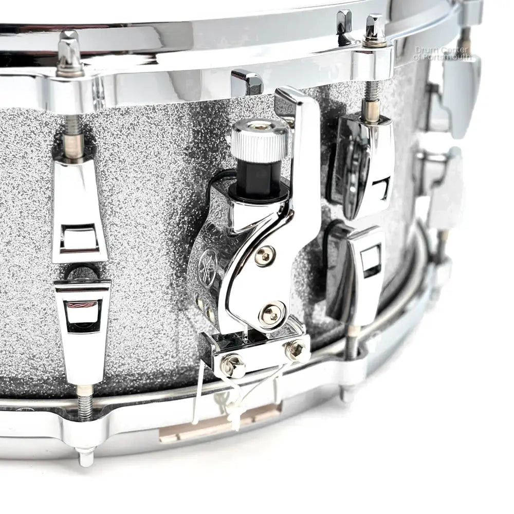 Yamaha Absolute Hybrid Maple Snare Drum 14x6 Silver Sparkle - Drum Center Of Portsmouth