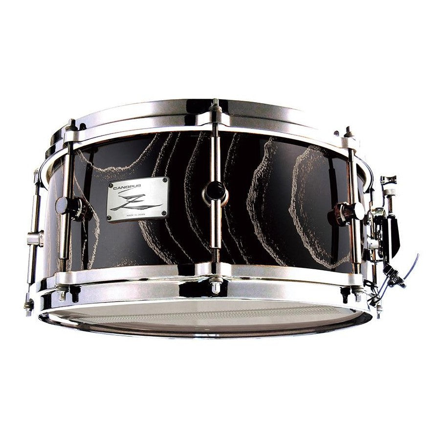 Canopus Limited Edition Zelkova Snare Drum 14x6.5 Ginran Finish - Drum Center Of Portsmouth