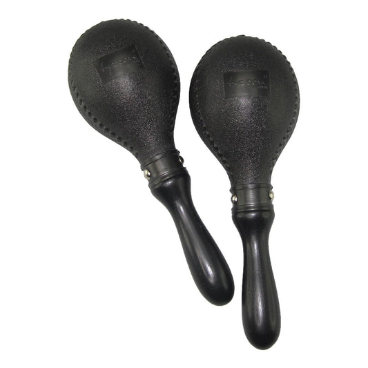 Tycoon Percussion : Double Black Plastic Maracas