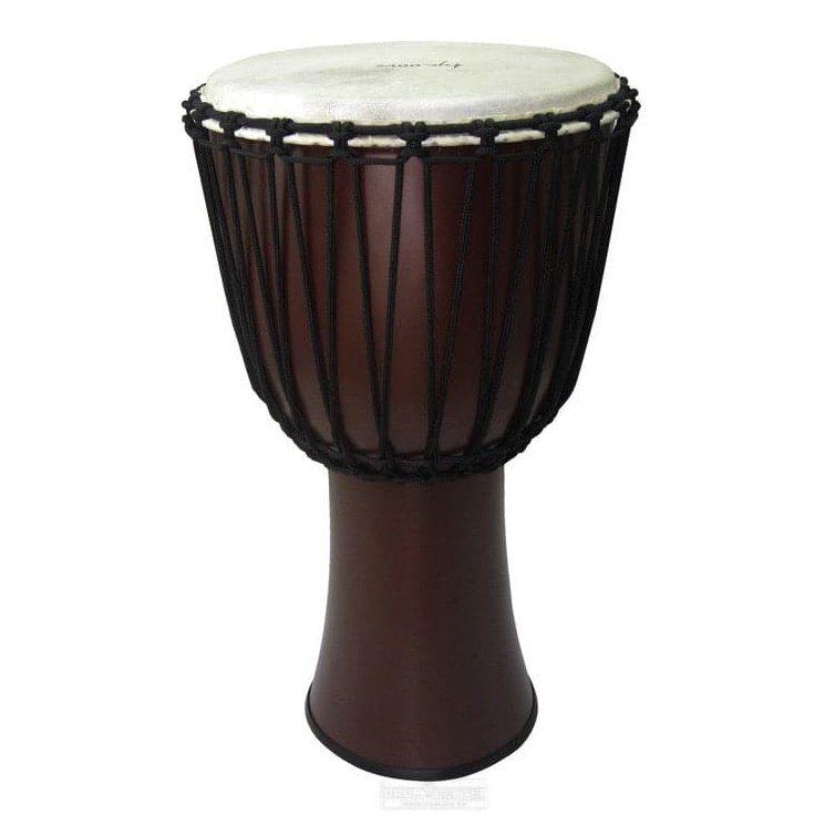 Tycoon 12 Inch. Fiberglass Djembe - Rope Tuned - TFAJ-12DB
