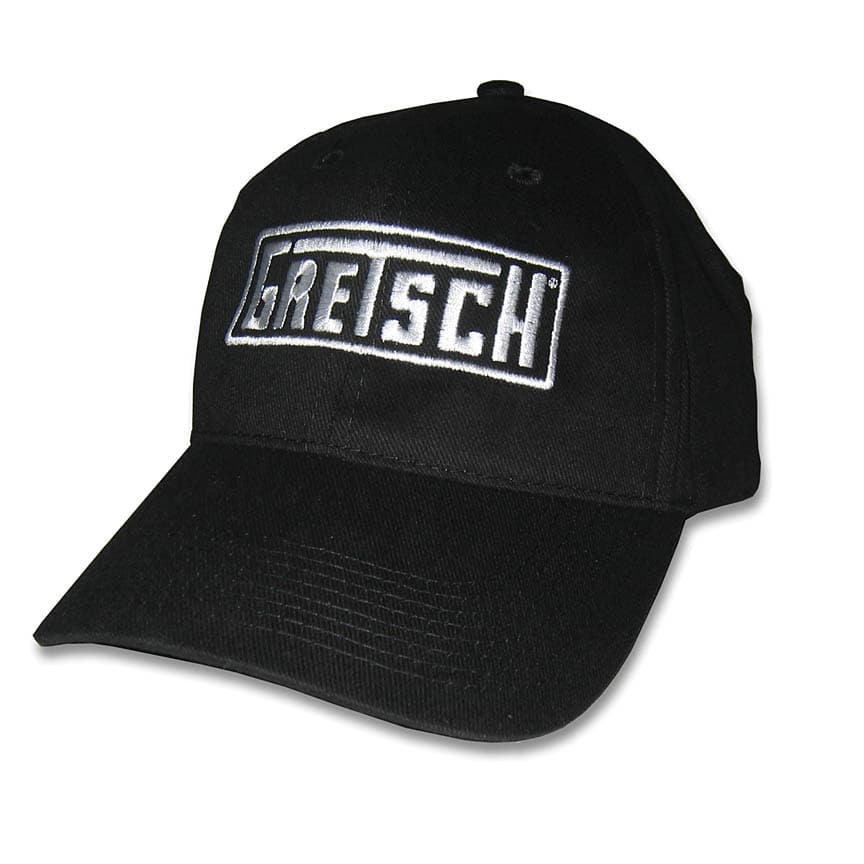 Gretsch Logo Baseball Hat Black