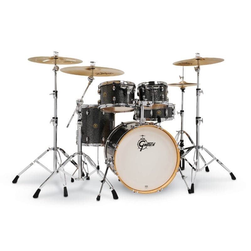 Gretsch Catalina Maple 5 Piece Drum Set w/20bd - Black Stardust