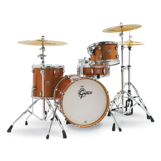Gretsch Catalina Club 4 Piece Drum Set w/20bd -  Bronze Sparkle