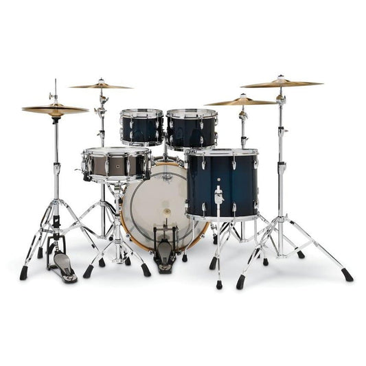Gretsch Renown 5pc Drum Set Gloss Antique Blue Burst w/Steel Snare