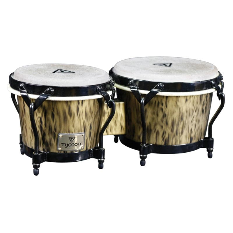 Tycoon Percussion Supremo Select Series Kinetic Gold Finish Bongos 7 inch. & 8-1/2 inch.