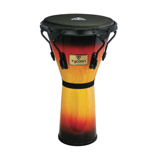 Tycoon Percussion 12 Supremo Sunburst Series Djembe