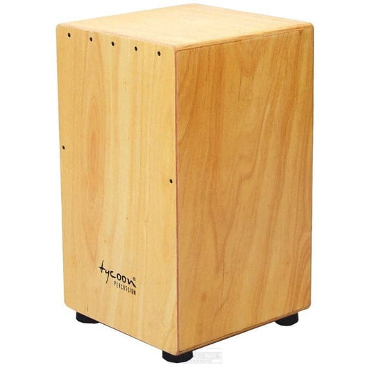 Tycoon 29 Series Siam Oak Cajon With Hand Painted Front Plate