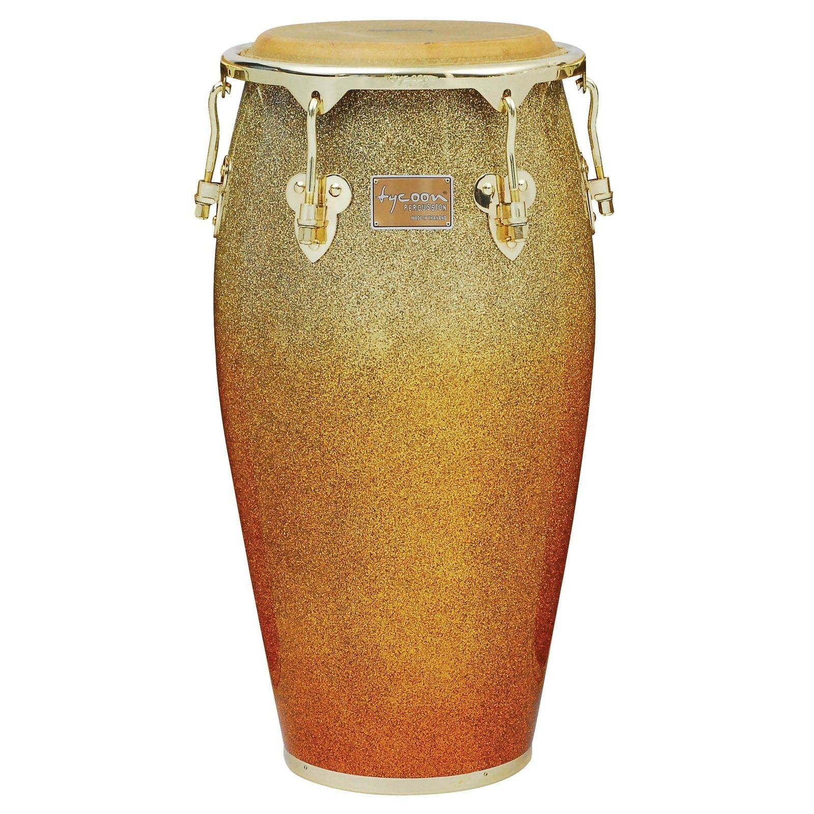 Tycoon Percussion 11 3/4 Master Platinum Sunrise Series Conga With Single Stand