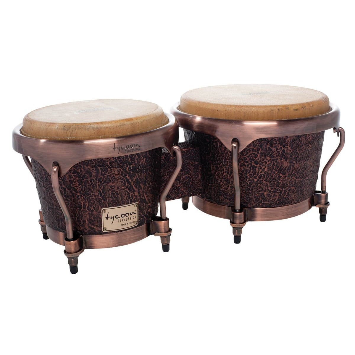 Tycoon Percussion 7 & 8 1/2 Master Terra Cotta Series Bongos *New]