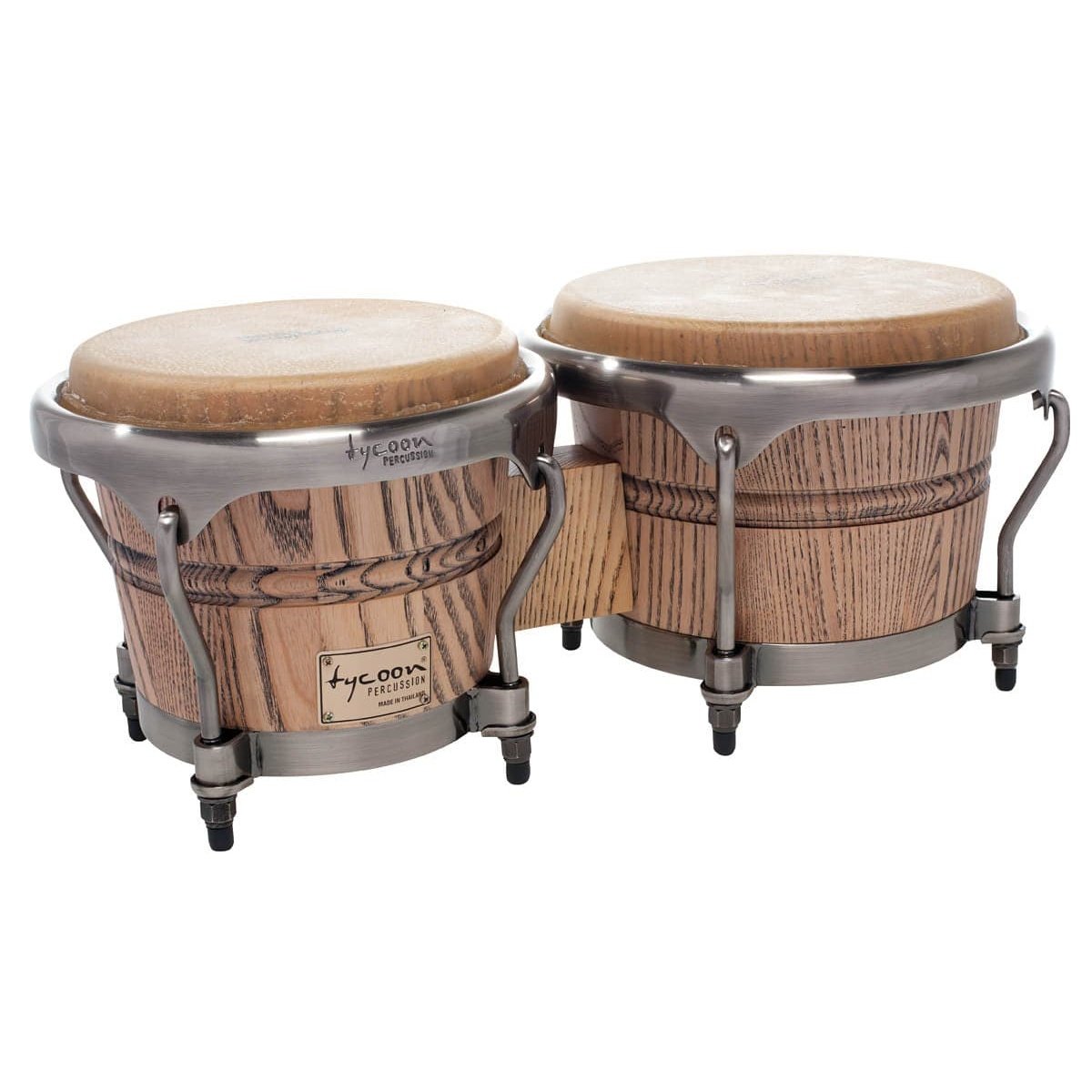 Tycoon Percussion : 7 & 8 1/2 Master Grand Series Bongos