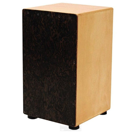 Tycoon 29 Series Siam Oak Cajon With Black Makah Burl Front Plate
